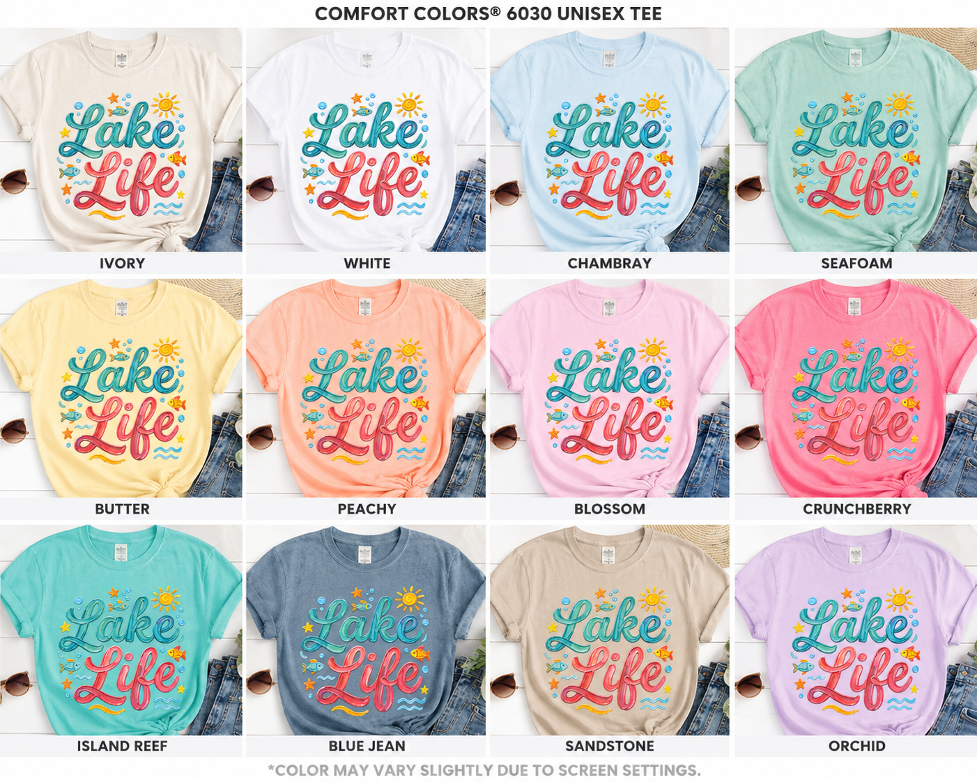 Paint Stroke Lake Life