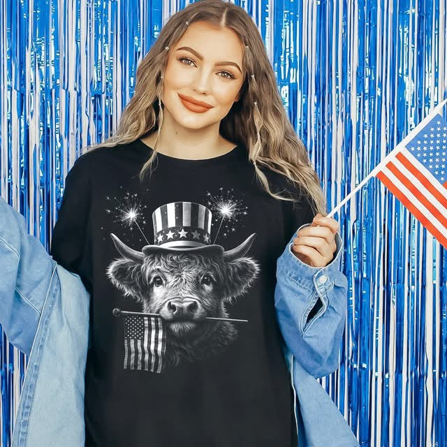 Celebrate America Cow
