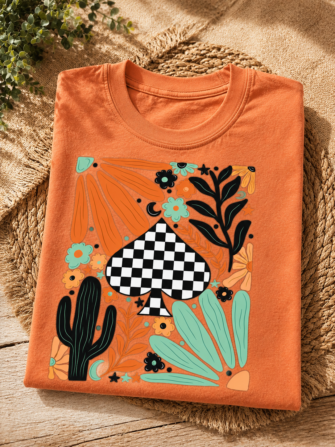 Western Checkered Spade