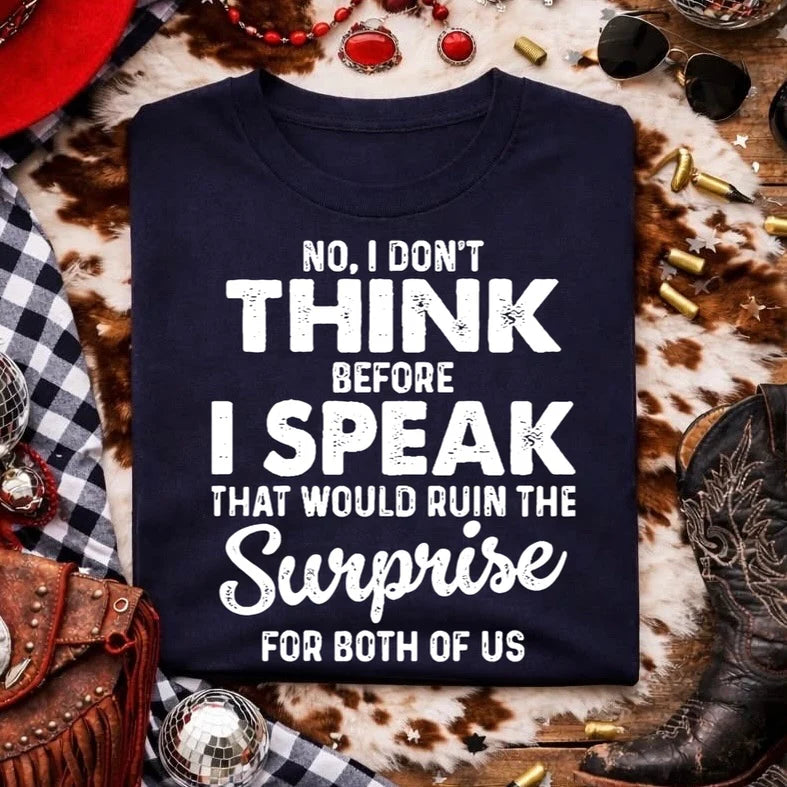 Think Before I Speak