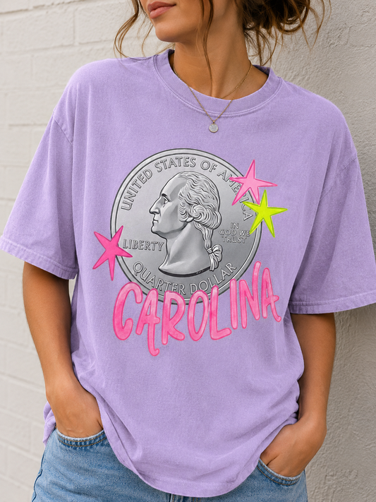 heads carolina tails california, front & back
