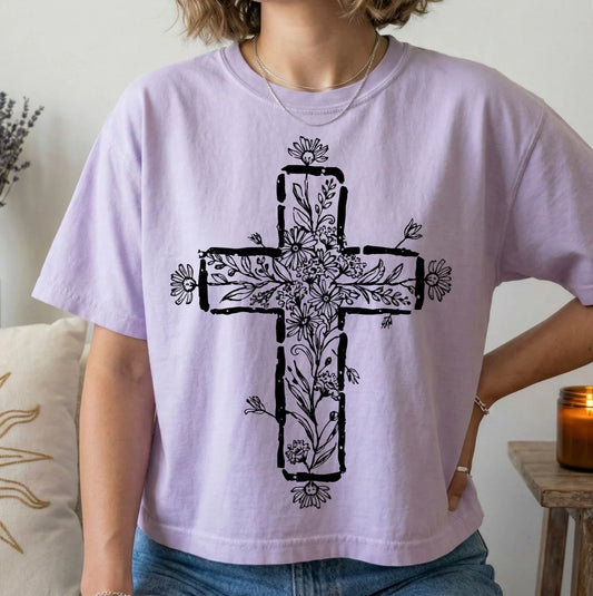 Floral Cross
