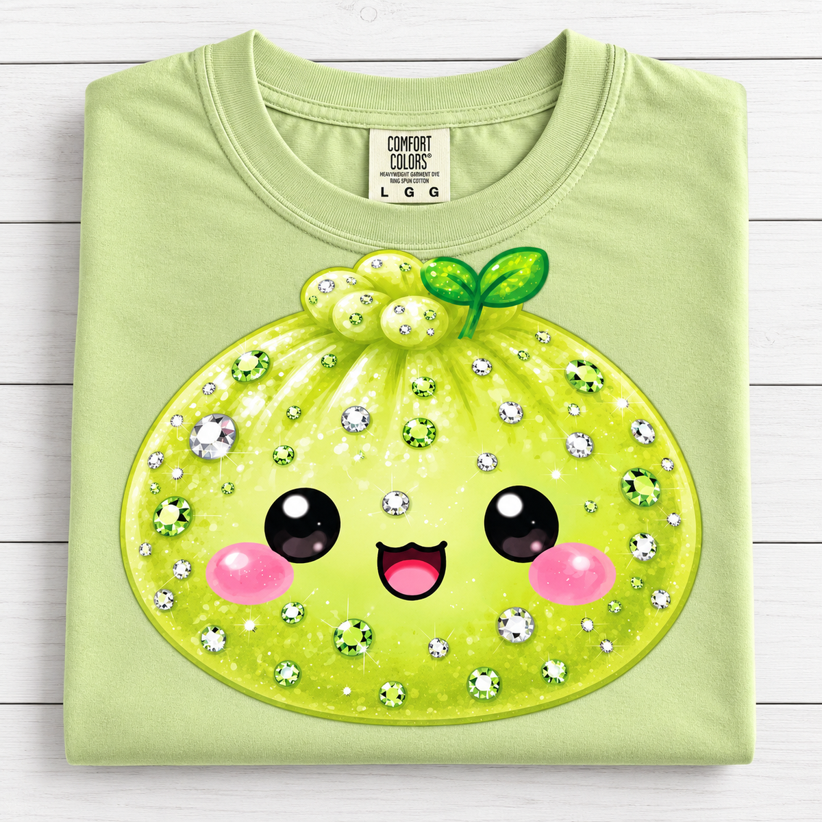 Green Glitter Dumpling