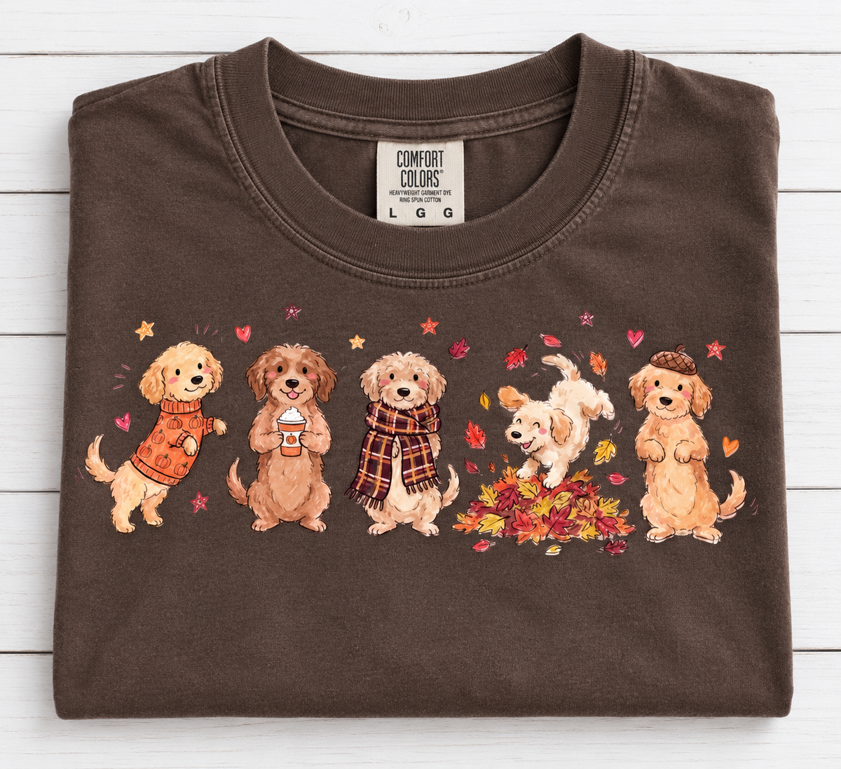 Goldendoodle Fall