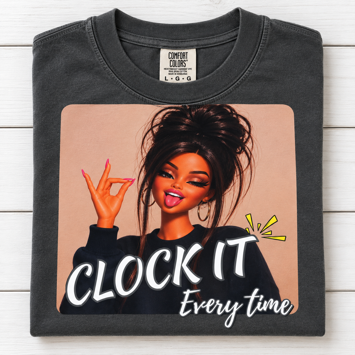 Clock It Barbie