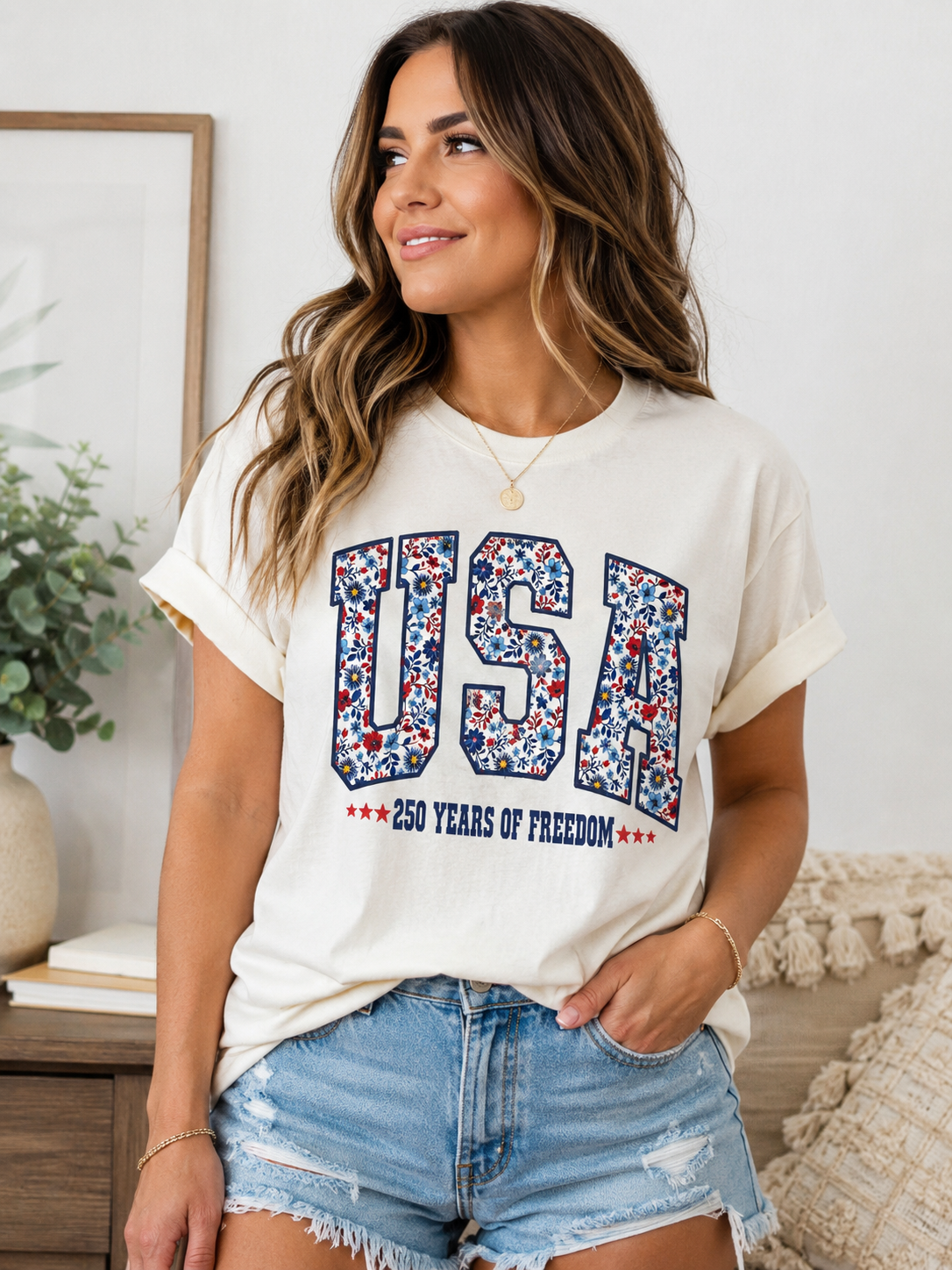 Floral USA 250 Years