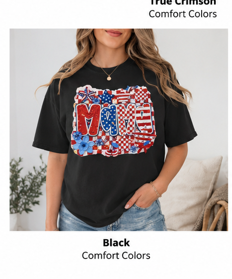 Painted Patriotic Mama