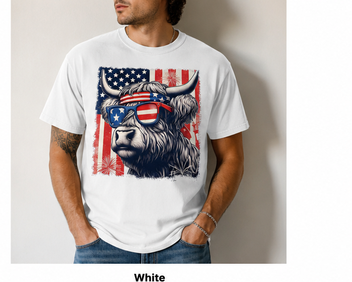 Bull Patriotic