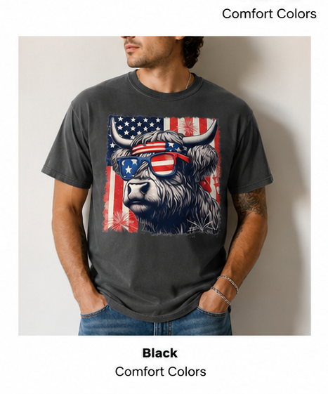 Bull Patriotic
