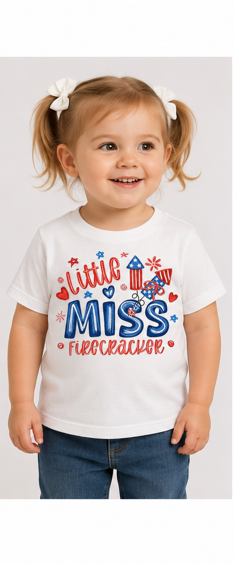 TODDLER Little Miss Firecracker