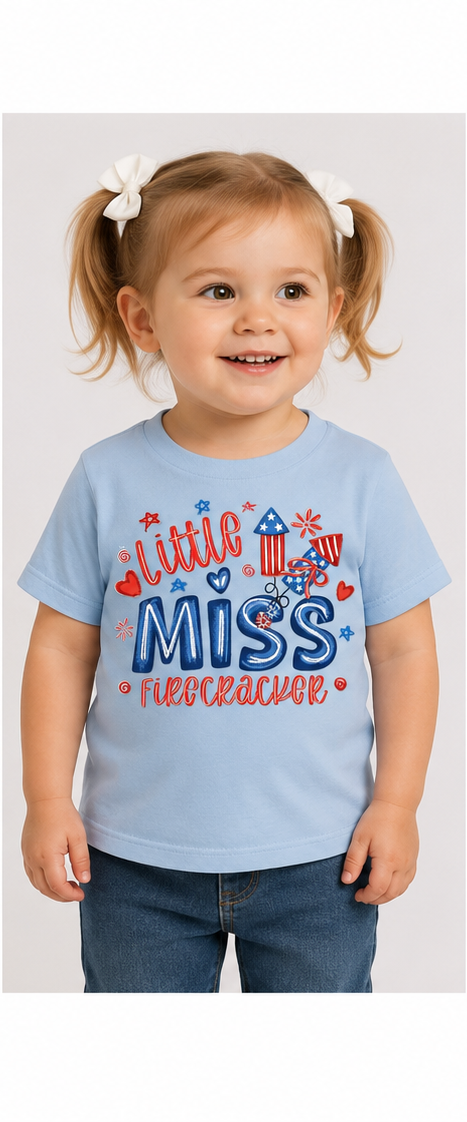 TODDLER Little Miss Firecracker