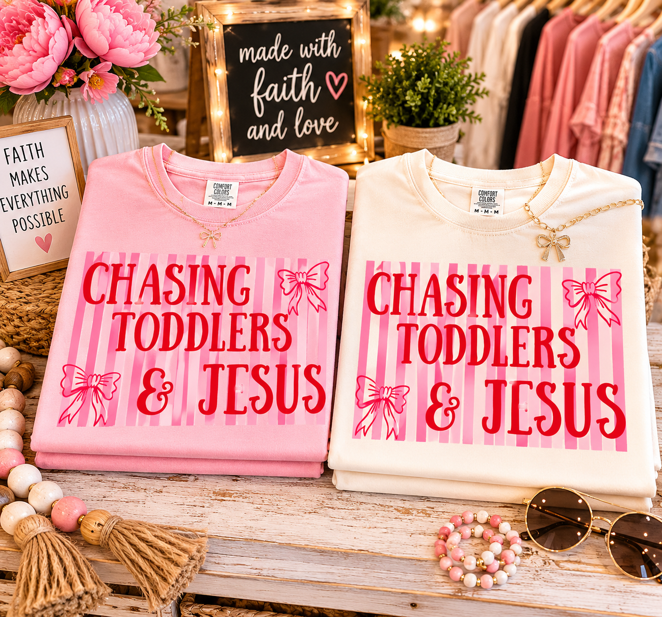 chasing toddlers and jesus