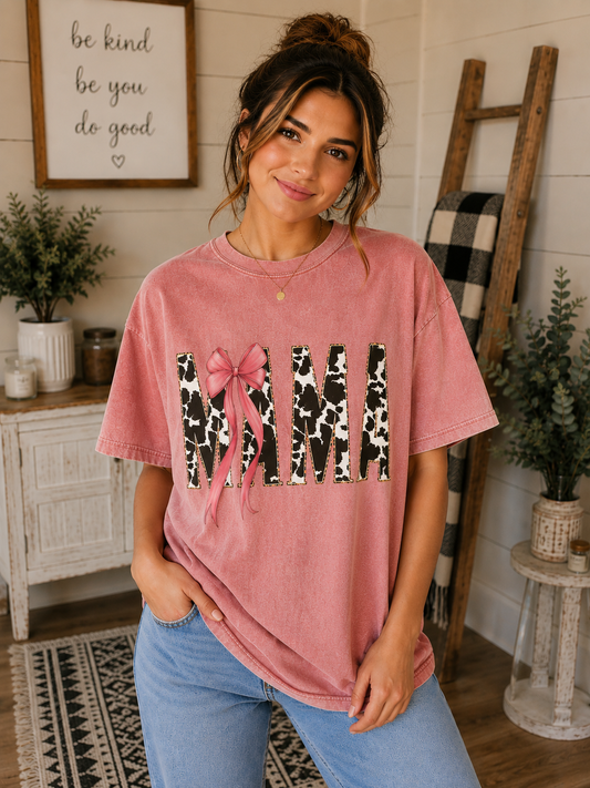 cow print mama