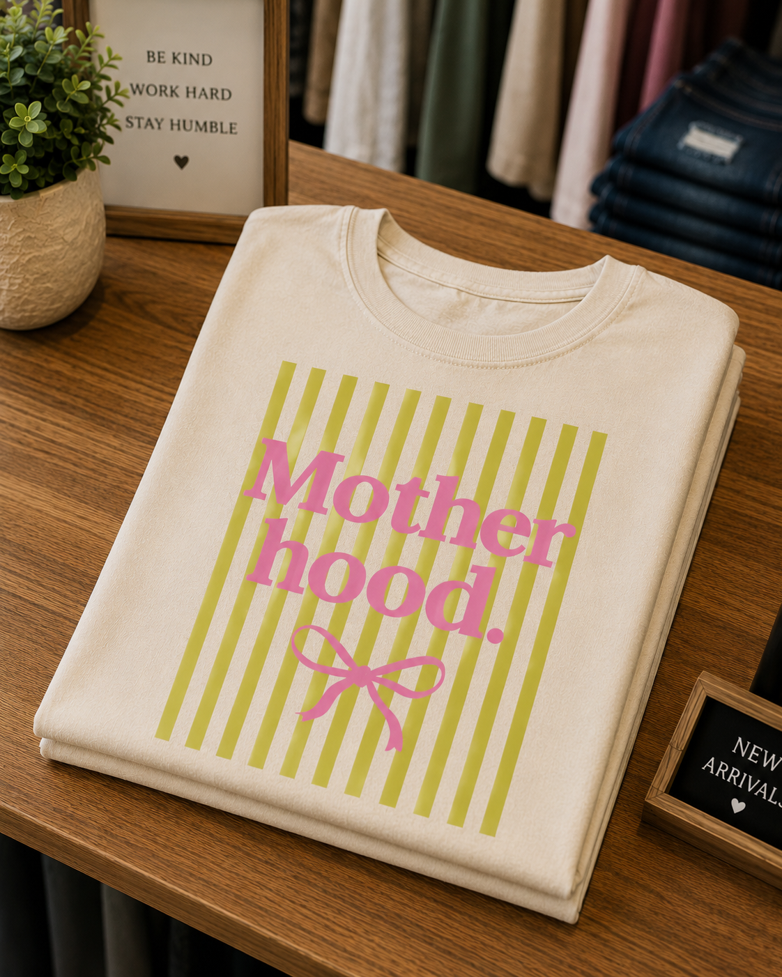 motherhood stripes