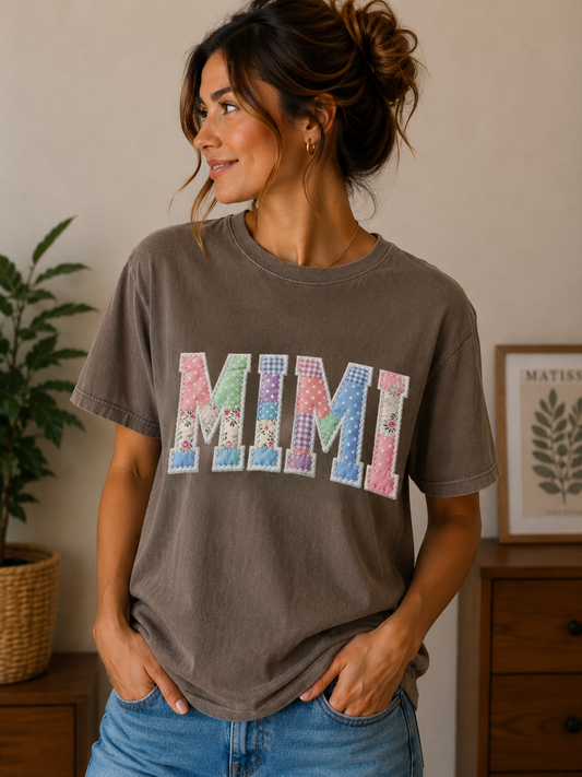 pastel patchwork mimi