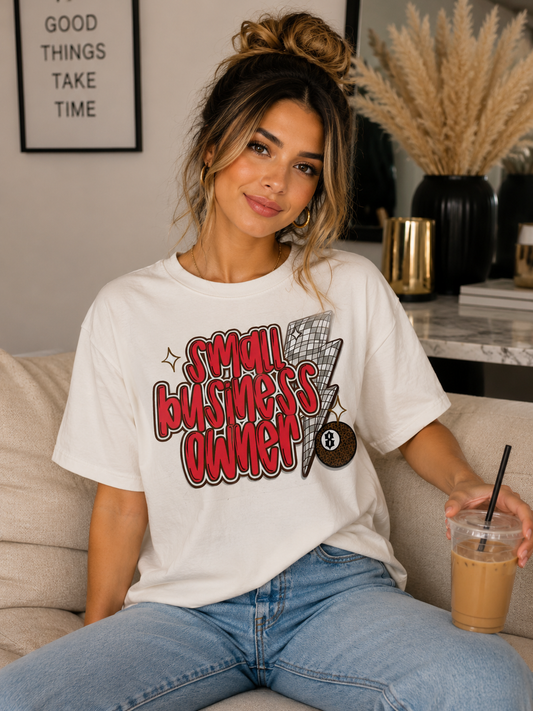 small business owner lightning bolt