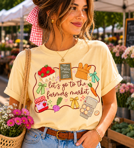 let’s go to the farmers market