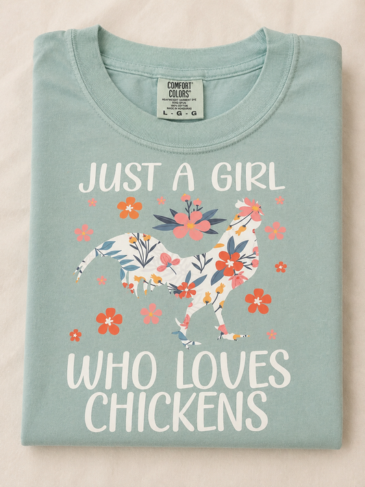 loves chickens