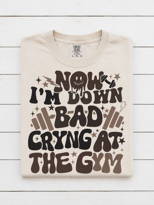 Down Bad Crying at the Gym