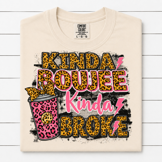 Kinda Boujee Kinda Broke Leopard
