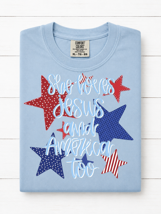 Loves Jesus & America Too