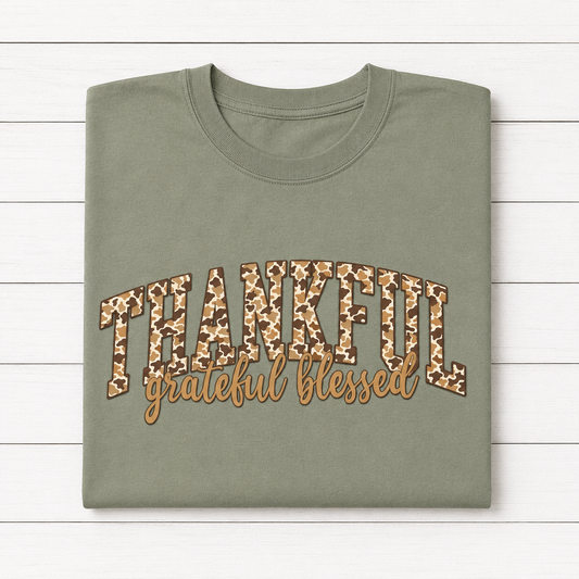 Thankful Grateful Blessed