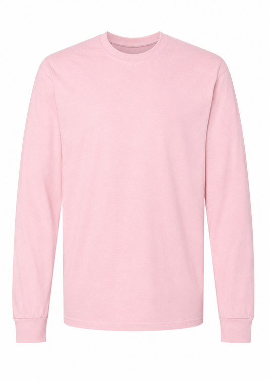 Gildan Light Pink Long Sleeve