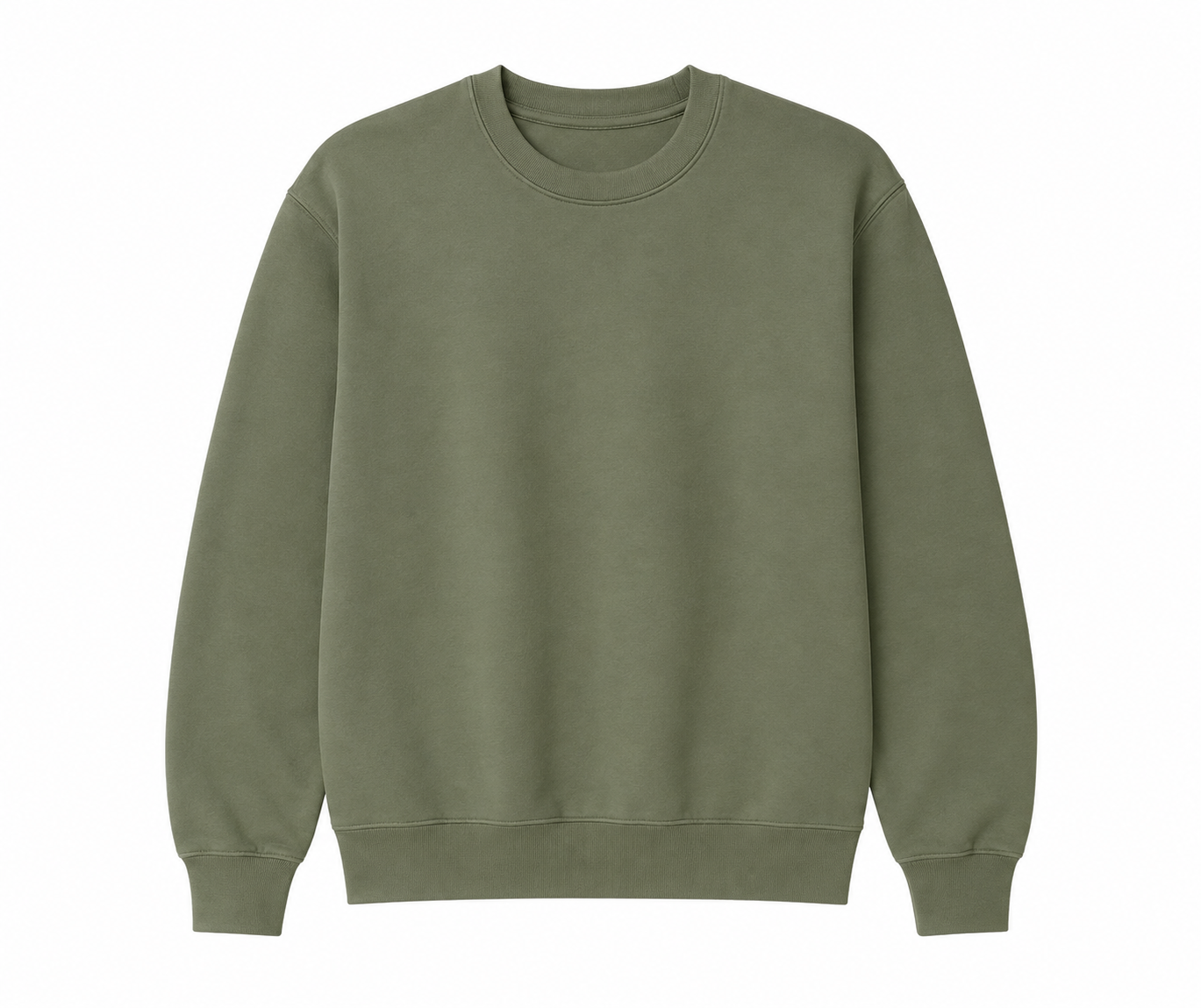 Gildan Military Green Crewneck
