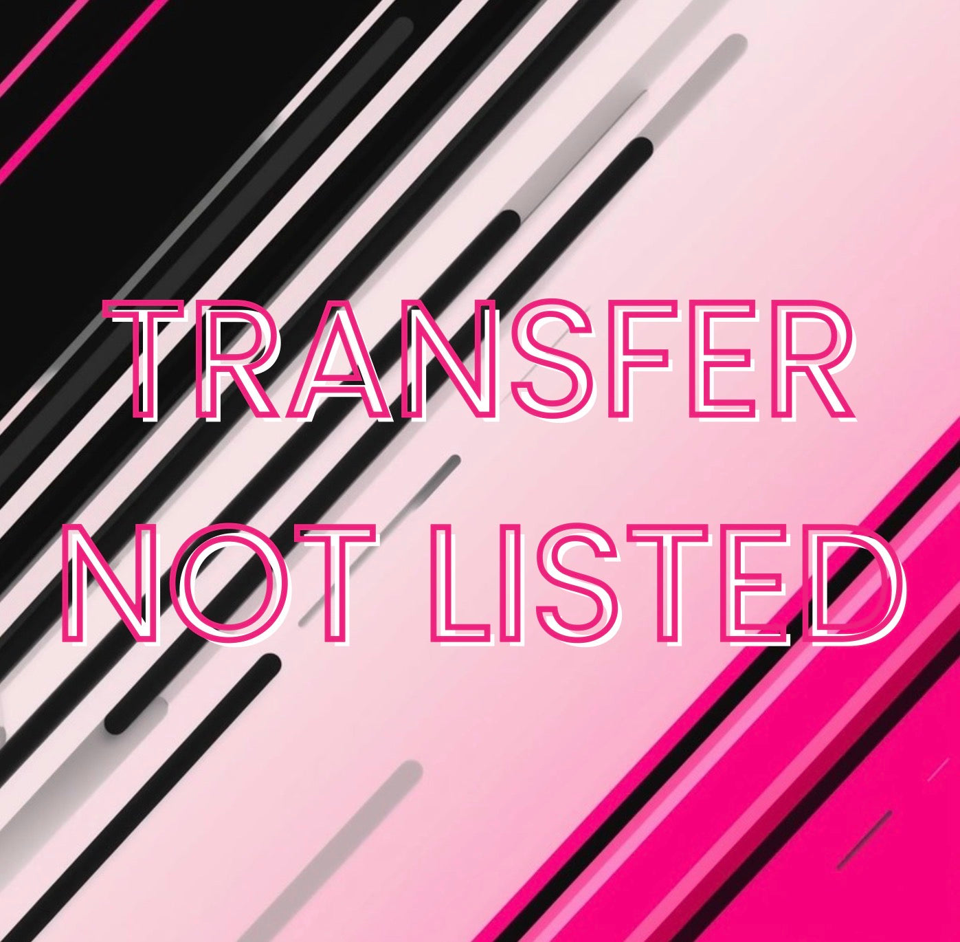 Transfer not listed