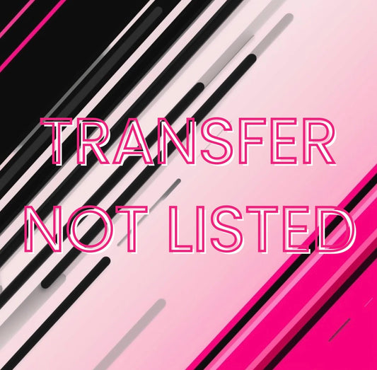 Transfer not listed